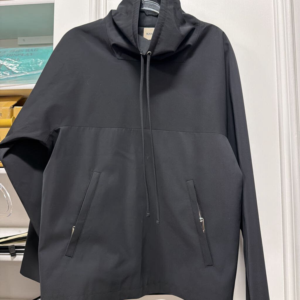 Black Poly/Cotton Paulson Jacket (R.1980)