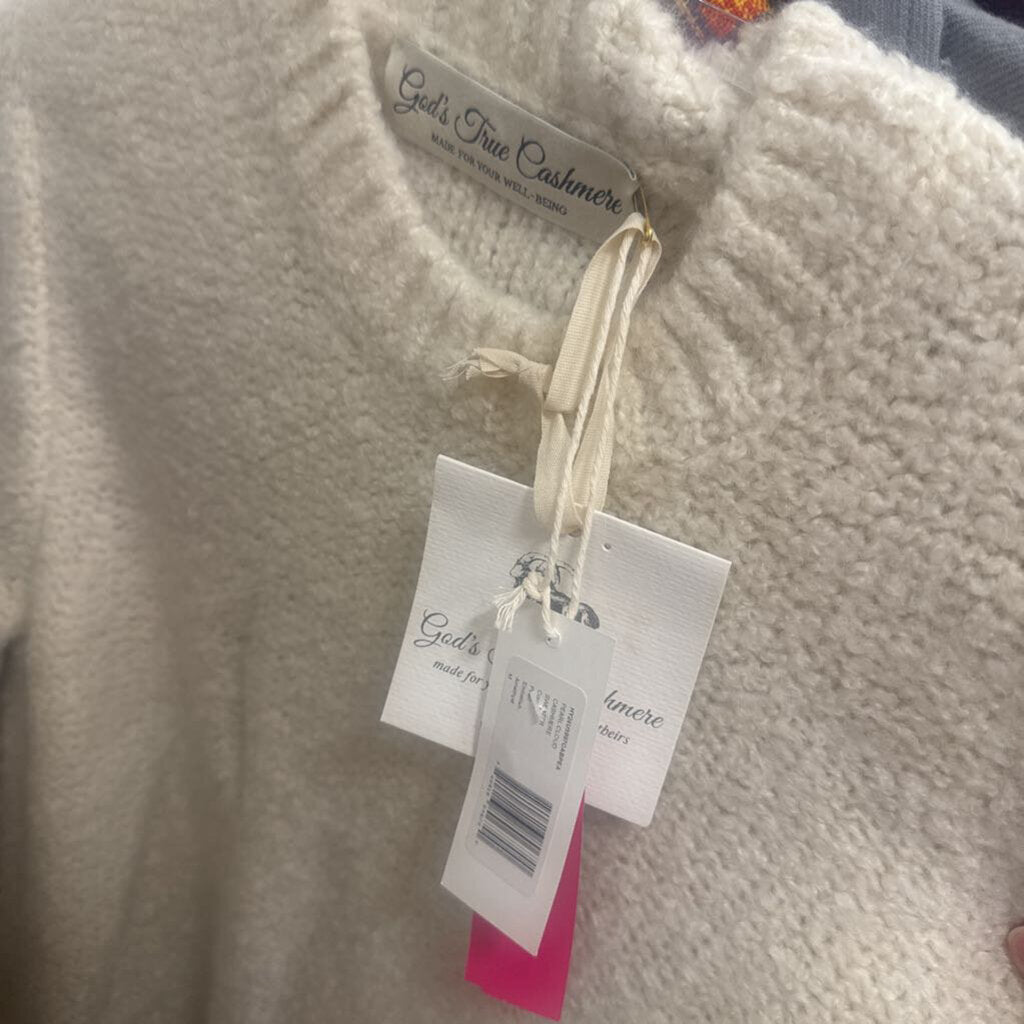 Pearl Cloud Cashmere Sweater (Amethyst)