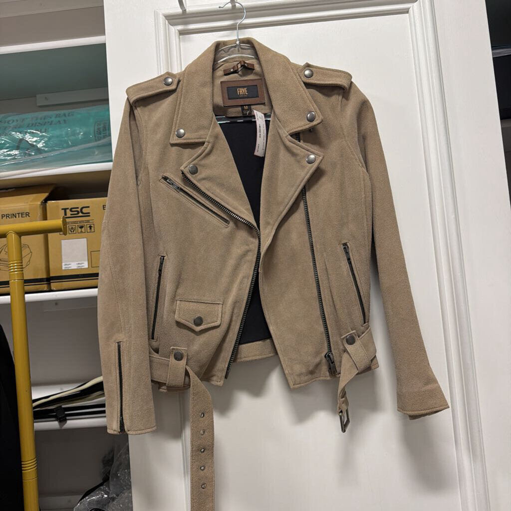 Taupe Suede Jacket