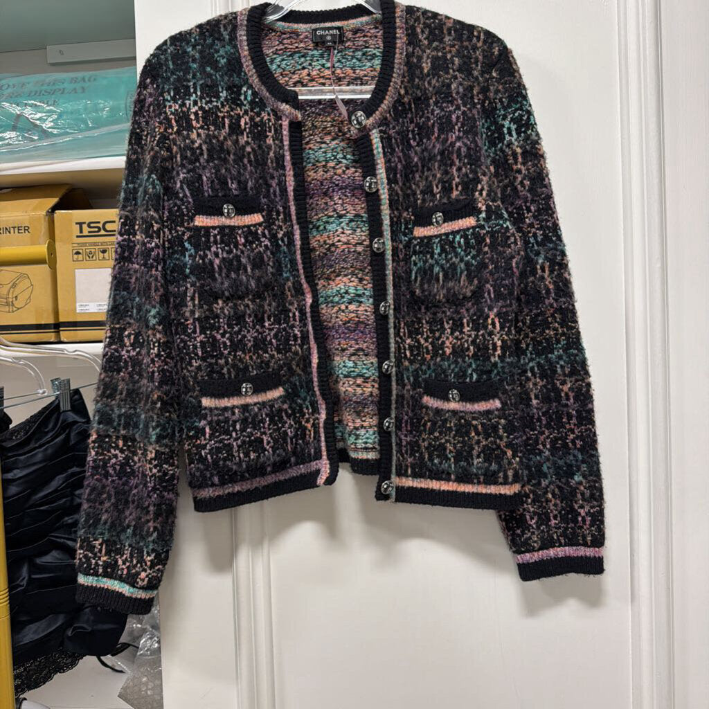2022 Multicolor Cashmere/Wool Cardigan