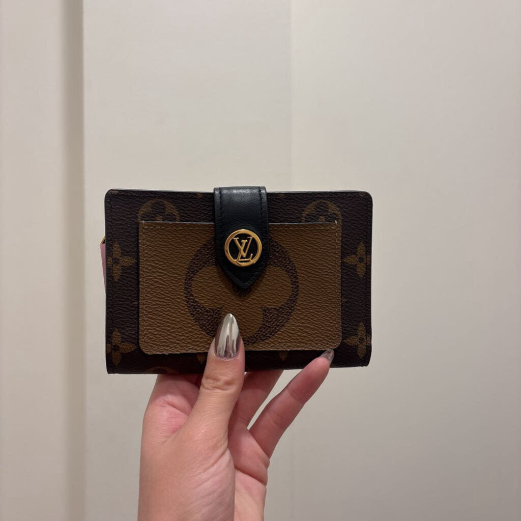 Brown Monogram Fold Wallet