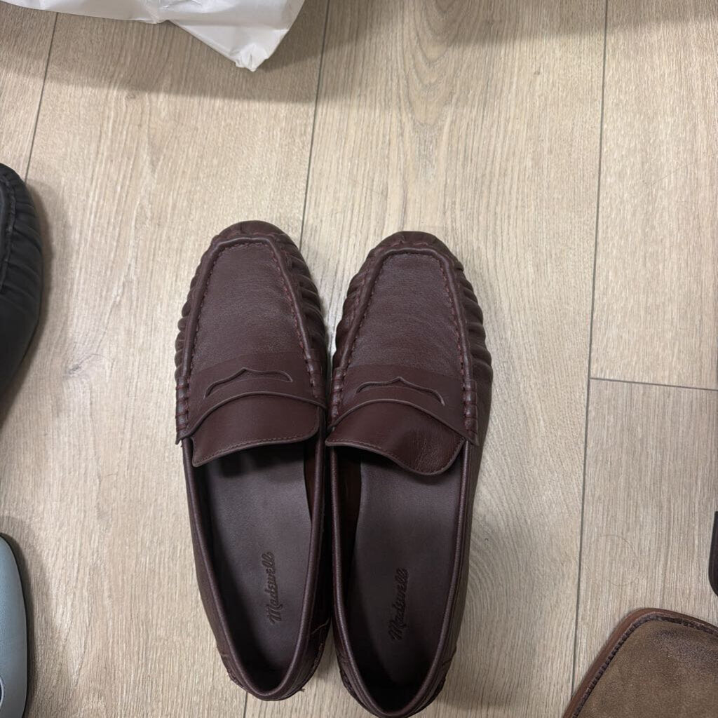 Maroon Leather Loafer