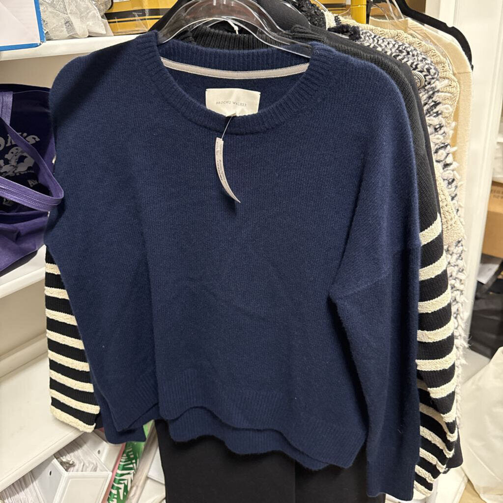 Blue Cashmere Sweater
