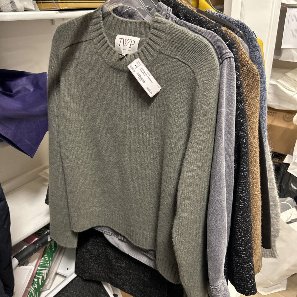 Green Cashmere Sweater