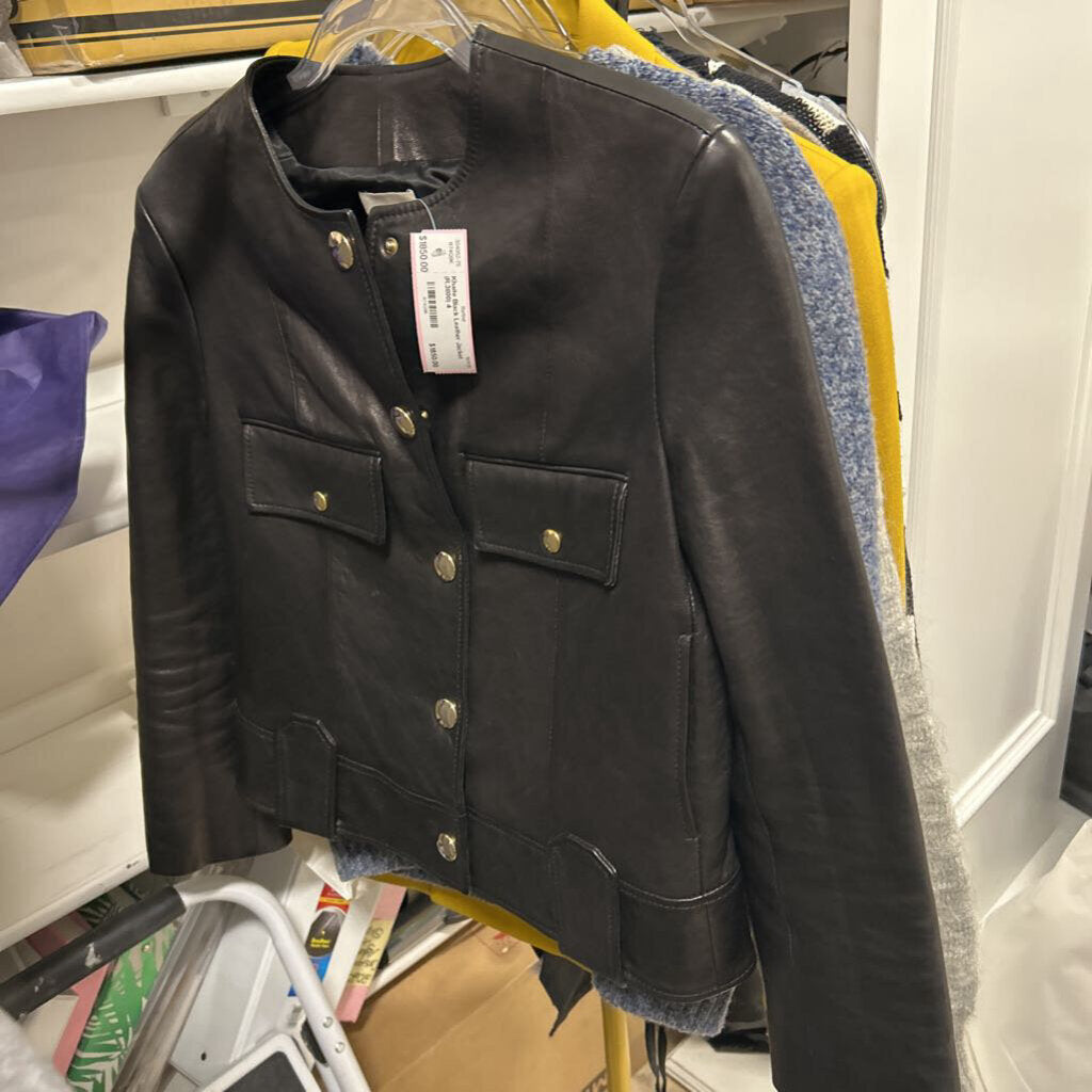 Black Leather Jacket (R.3800)