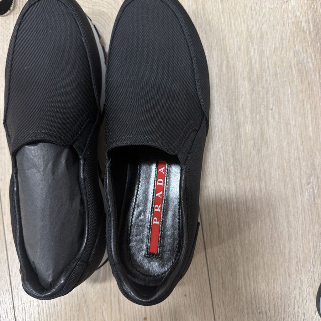 Black Prada Nylon Slip On