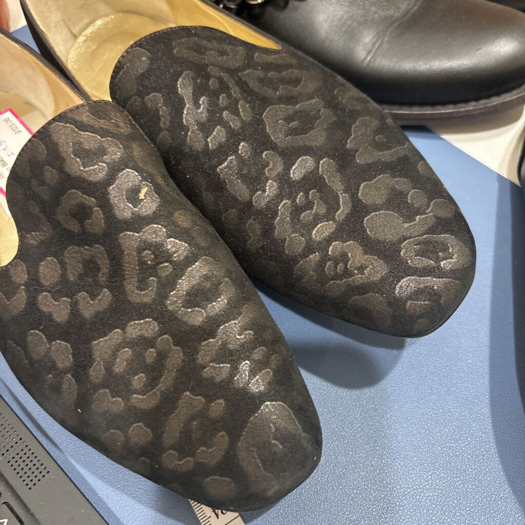 Black Animal Print Loafer