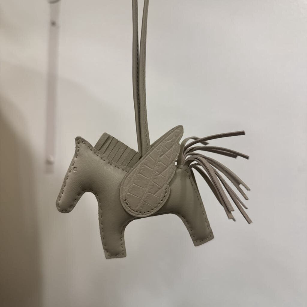 Grey Horse Bag Charm