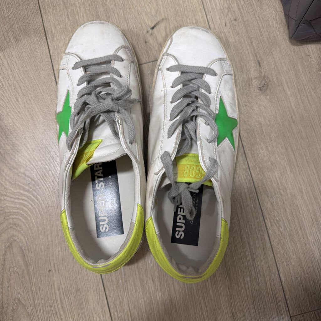 White Green Star Golden Goose