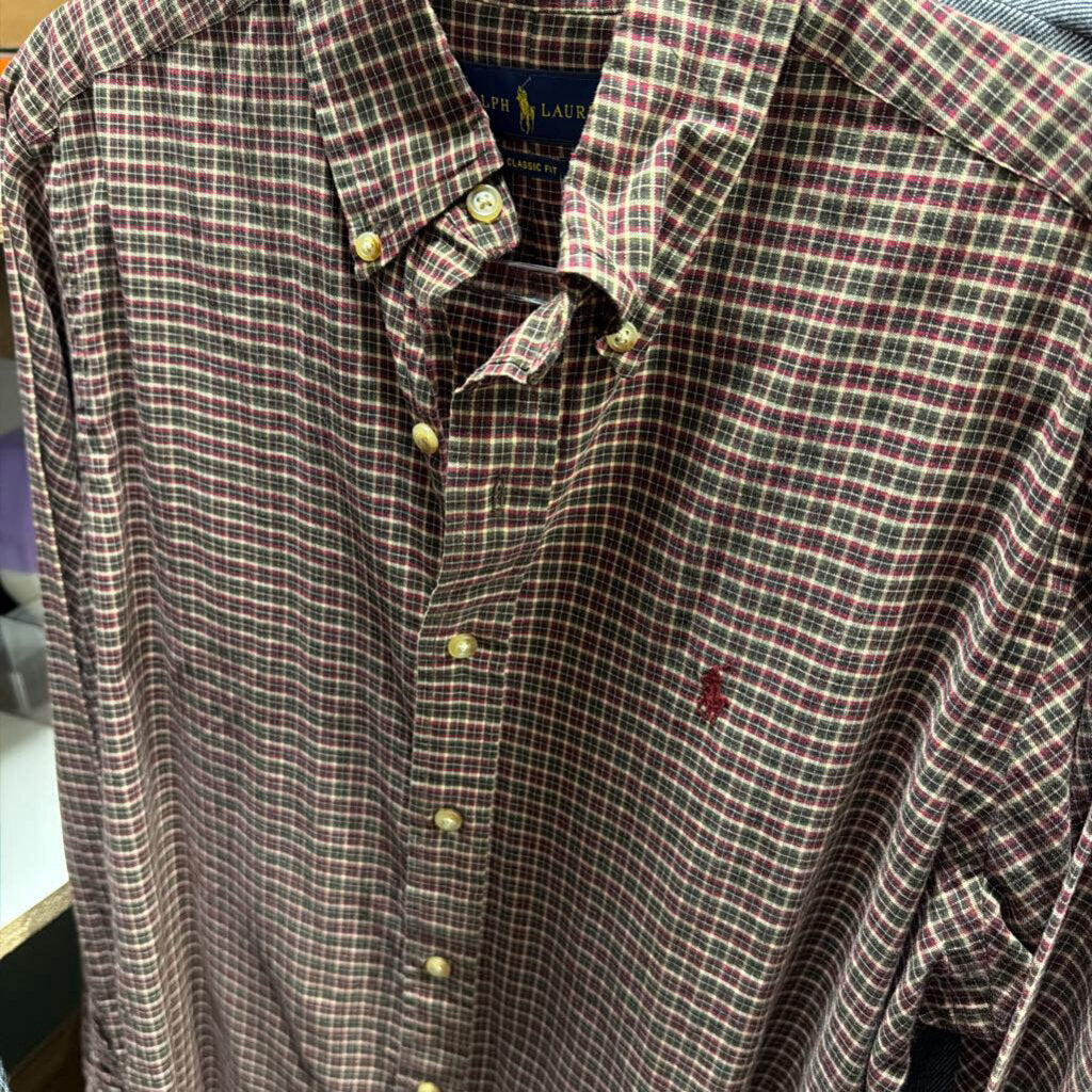 Red/Green Plaid Shirt