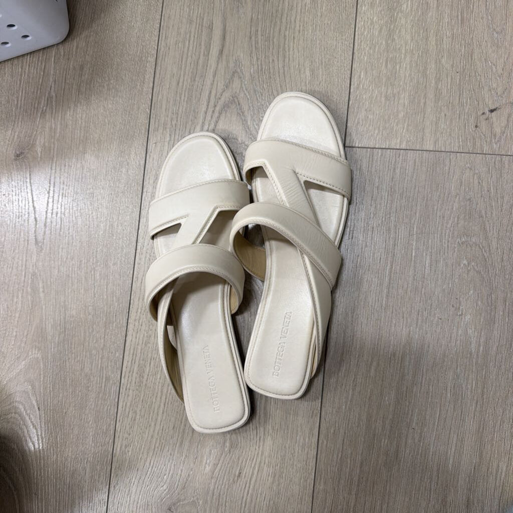 Cream Strap Sandal