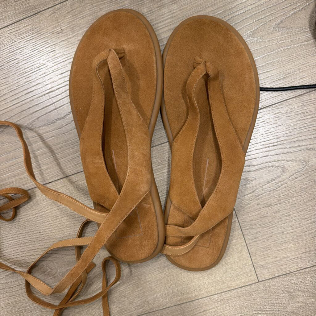 Brown Suede Sandals