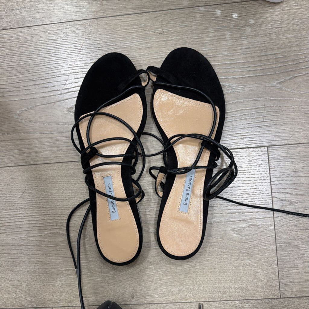 Black Strappy Sandal