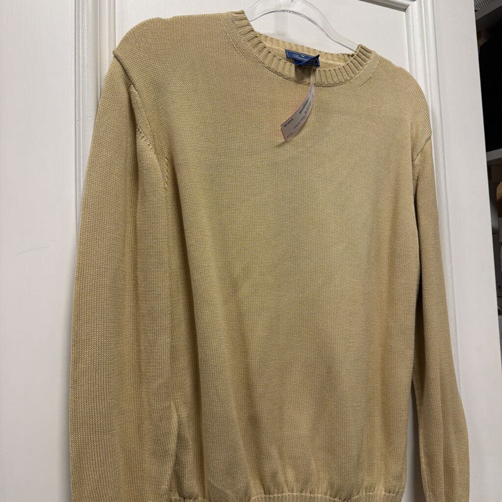Beige Cotton Sweater