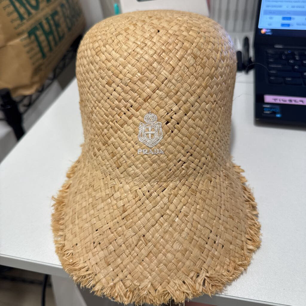 Raffia Woven Baseball Cap (775)
