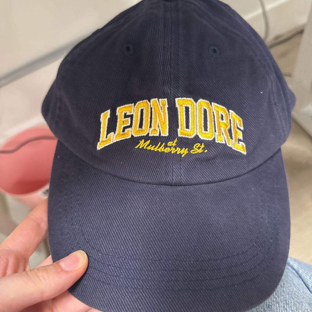 Navy Blue Logo Baseball Cap (NWT 75)