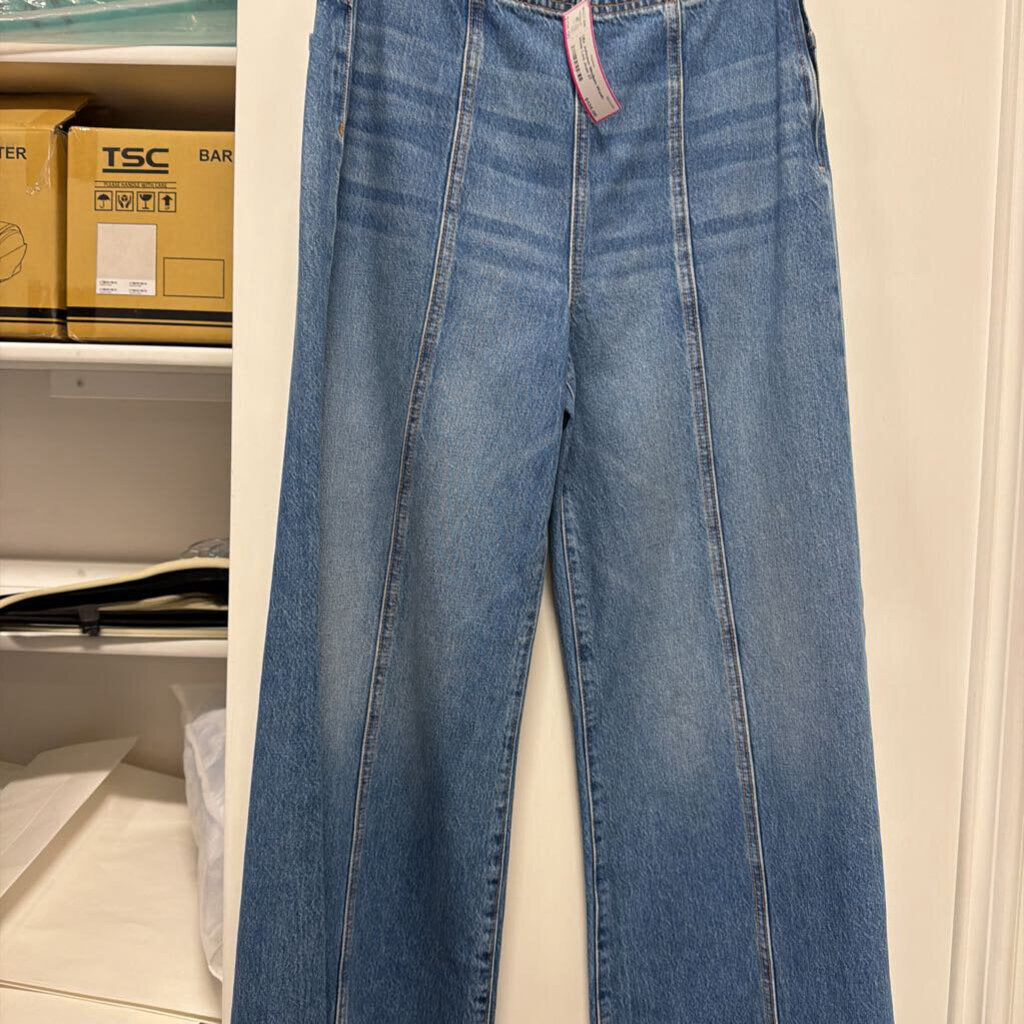 Medium Wash Wide Leg Jean