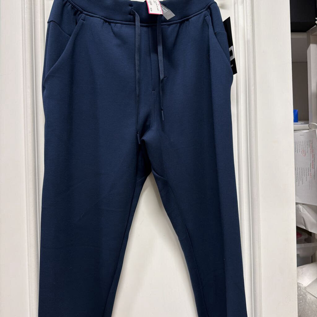Navy Poly Joggers (NWT)