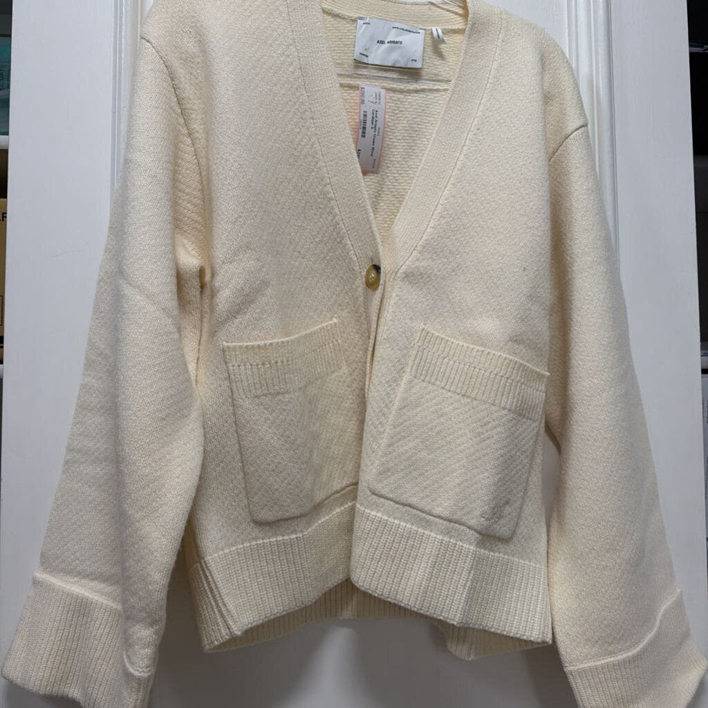 Cream Wool Cardigan
