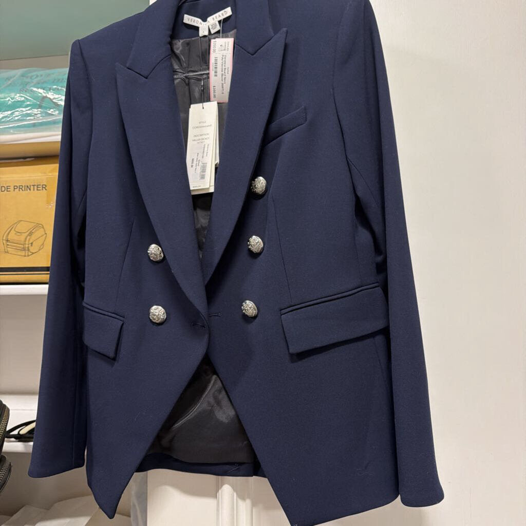 Navy Poly/Viscose Blazer (NWT)
