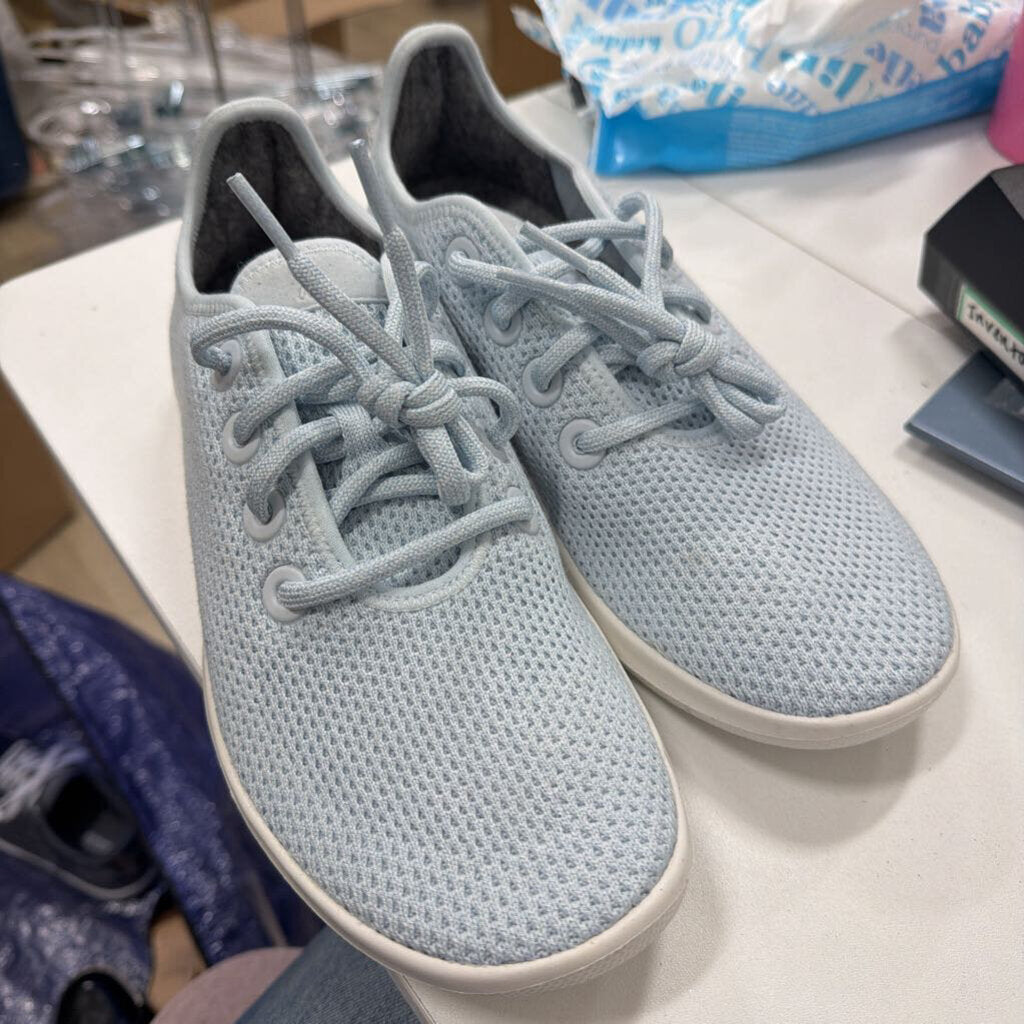 Light Blue Tennis Shoes NEW (8)