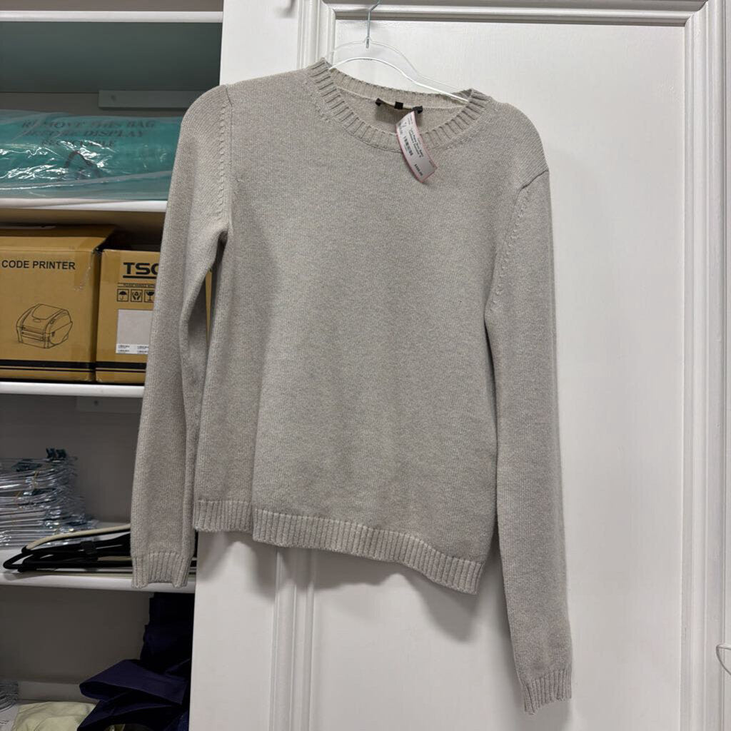 Grey Baby Cashmere Sweater