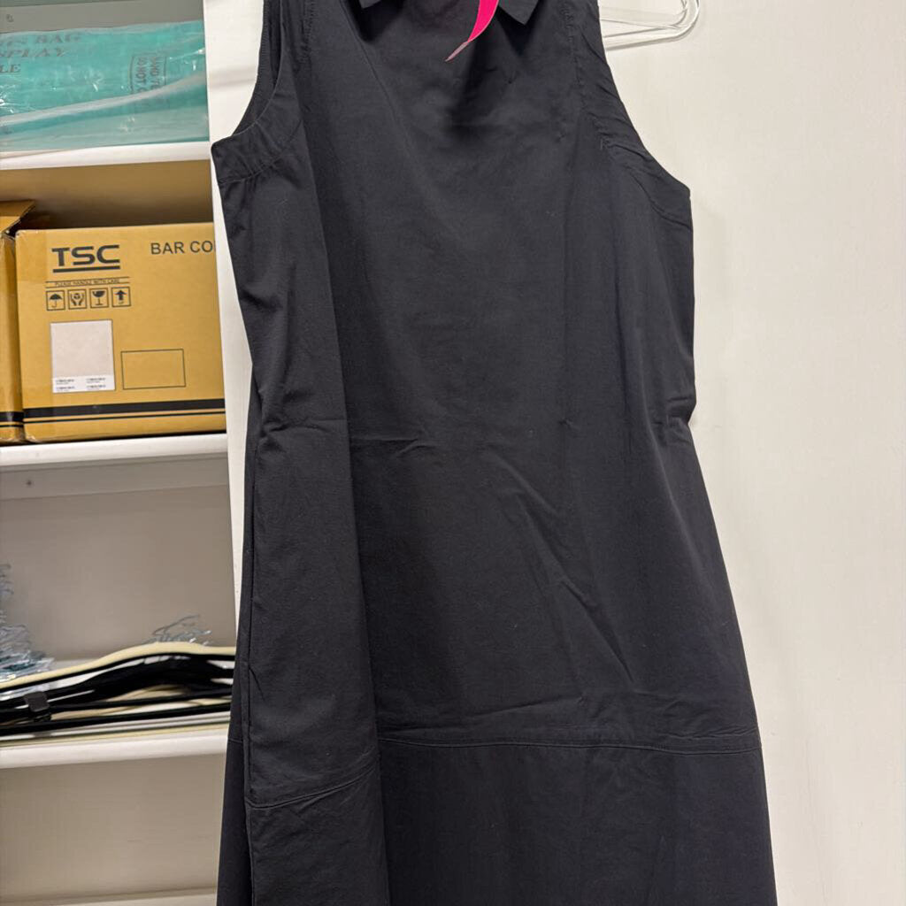 Black Sleeveless Mini Dress