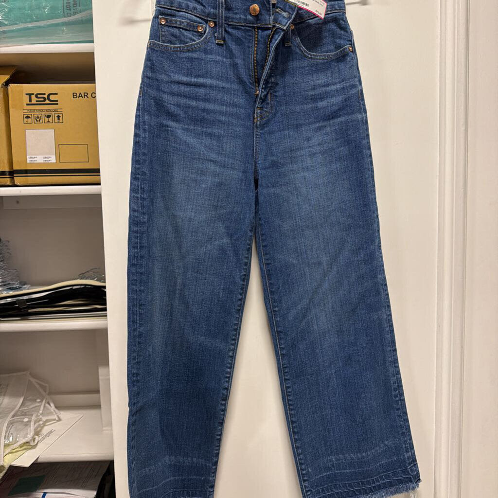 Blue Wide Leg Jeans