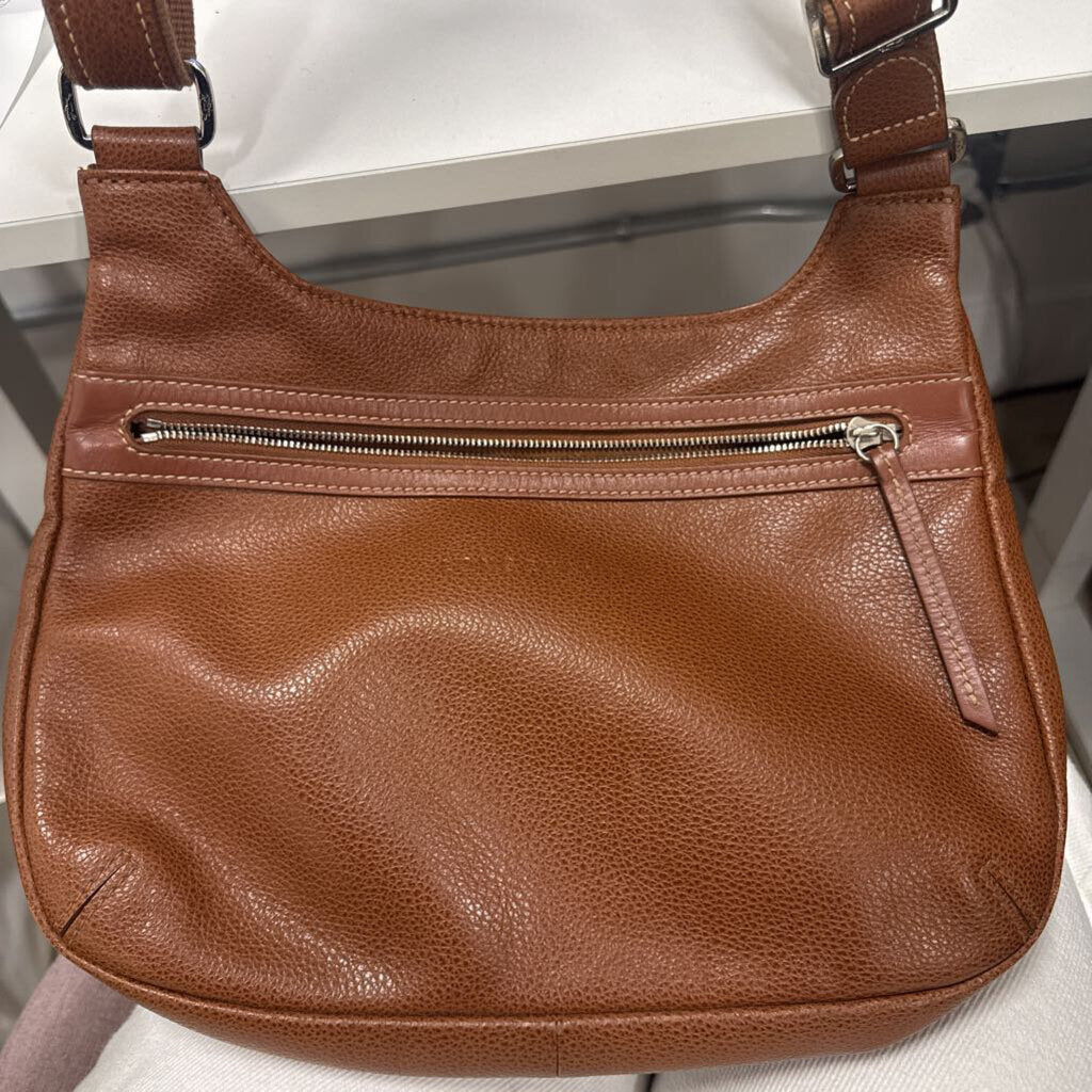 Brown Leather Shoulder Bag