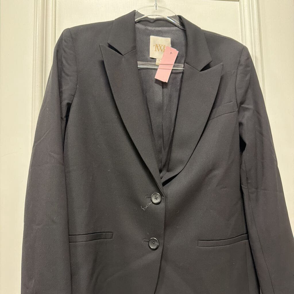 Black Wool Blazer