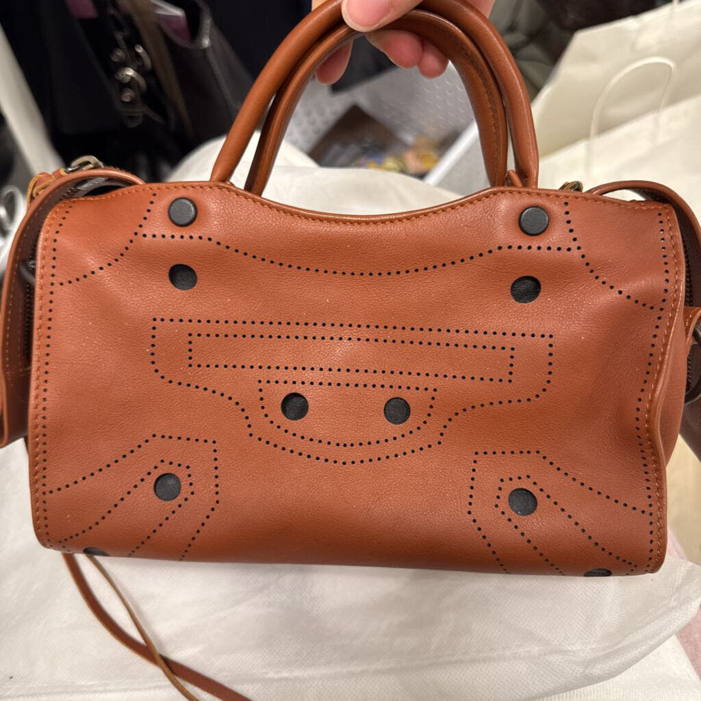 Brown Blackout City Bag