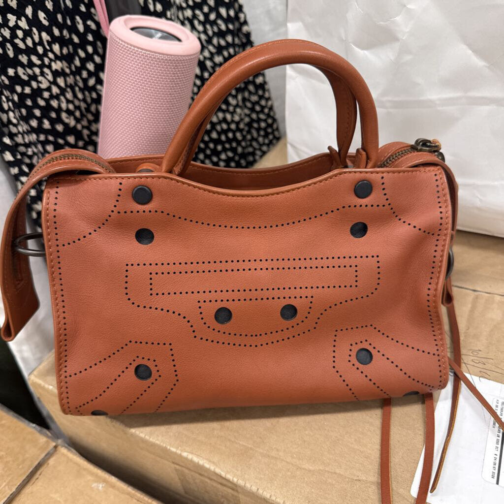 Brown Blackout City Bag