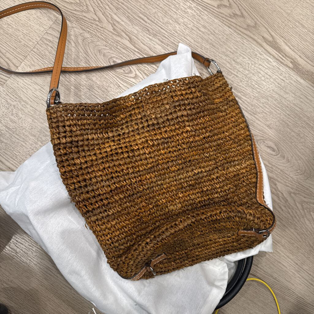 Raffia Spring Bucket Bag (498)