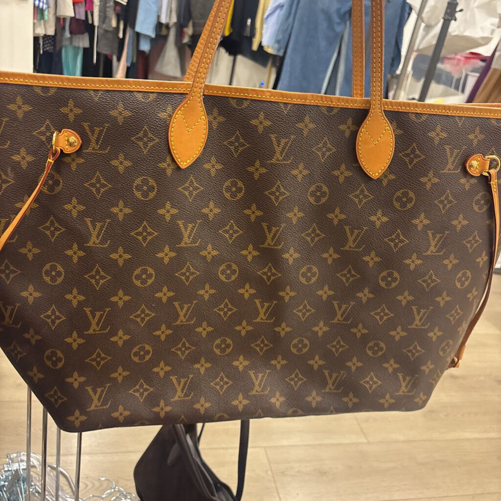 Brown Monogram Neverfull GM (As Is exterior))