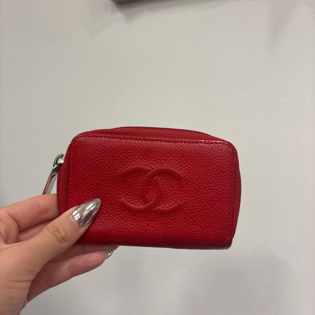 Red Caviar CC Coin Wallet