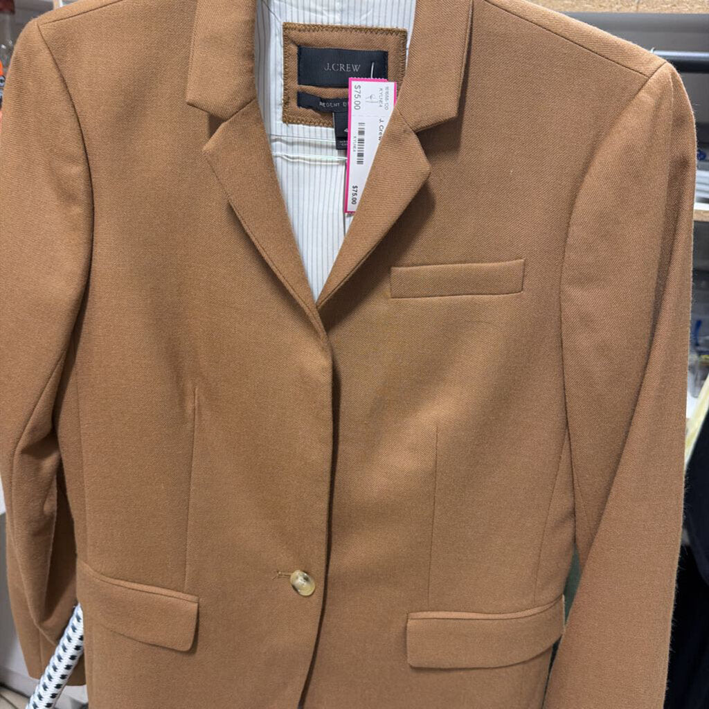Brown Wool Blazer