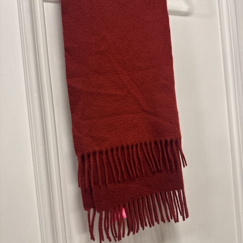 Red Cashmere Scarf
