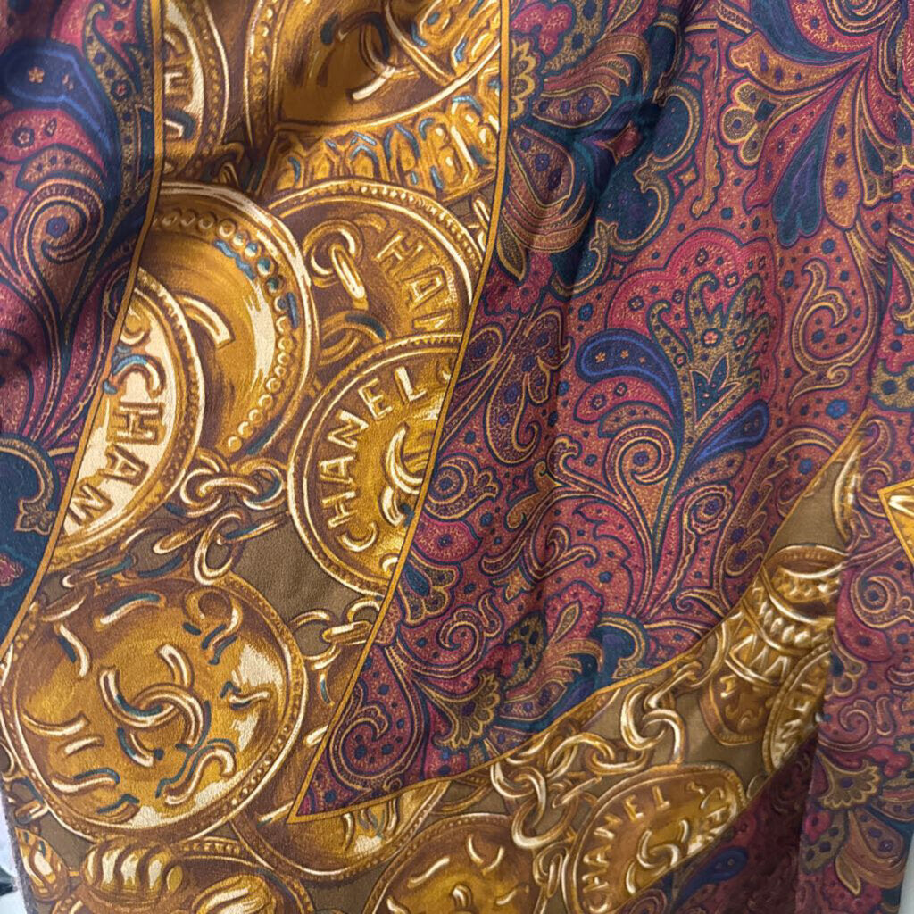 Brown PAttern CC Scarf
