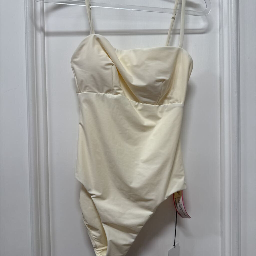 Cream One Piece Swimsuit (NWT)