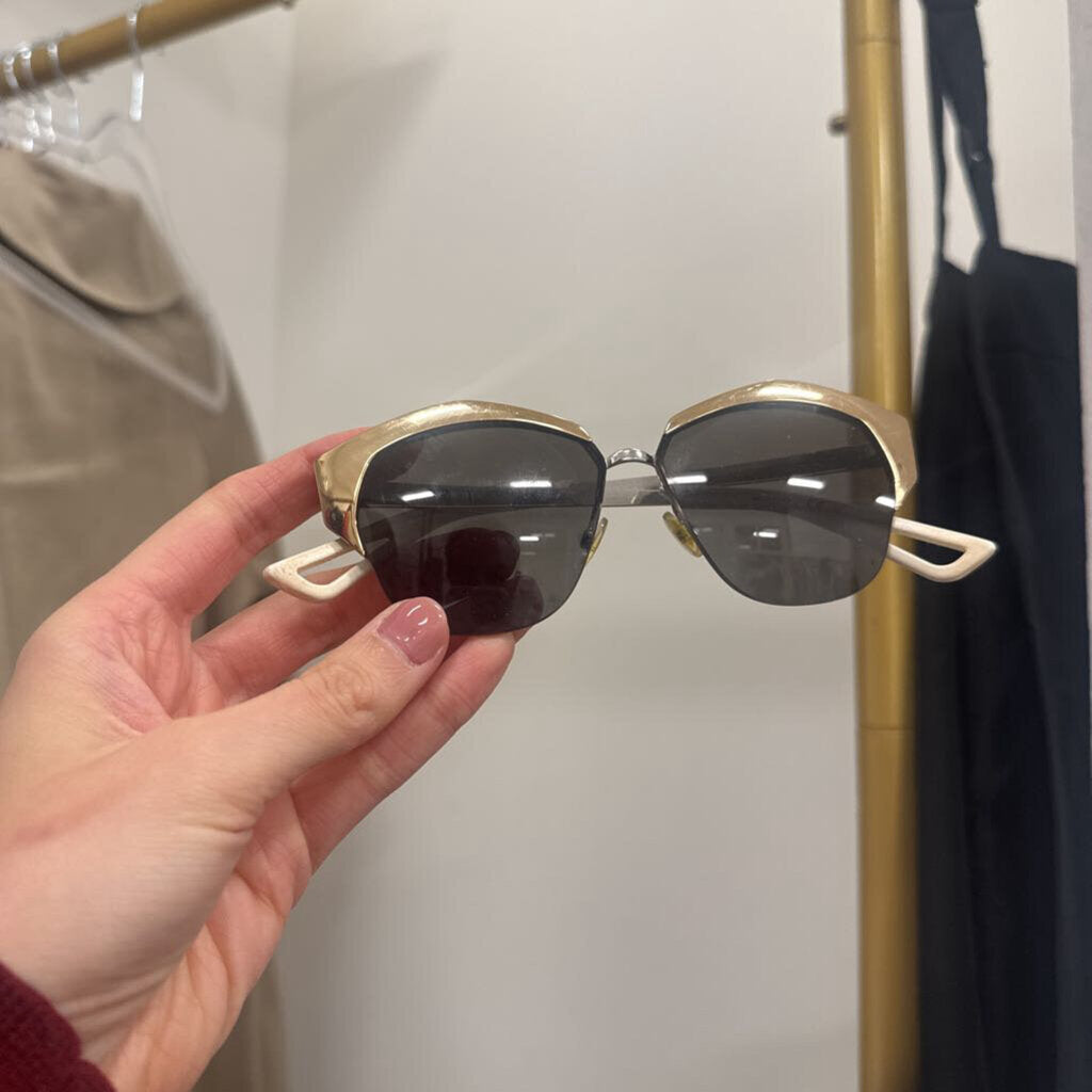 Gold Rimmed Sunglasses (as is)