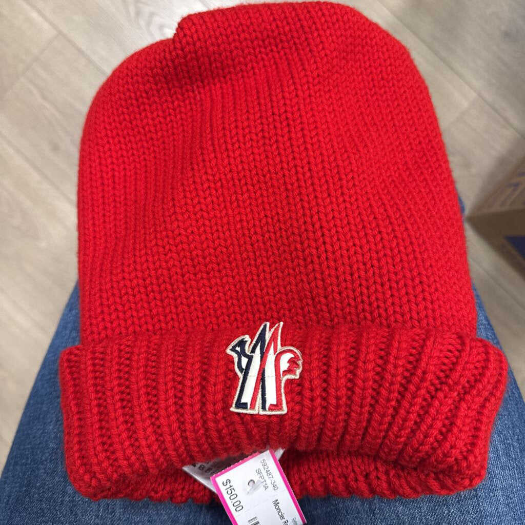 Red Wool Beanie