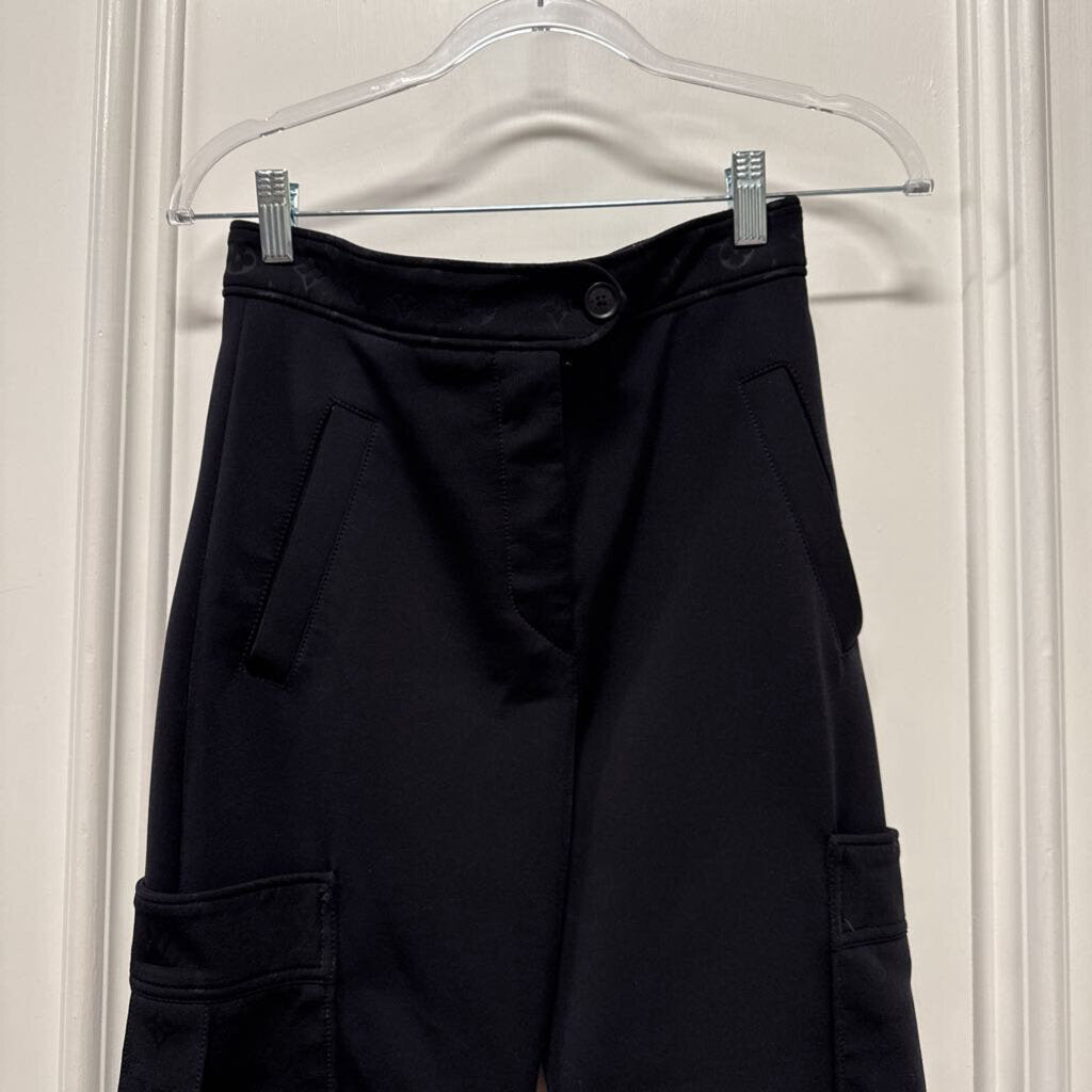 Black Monogram Jogger