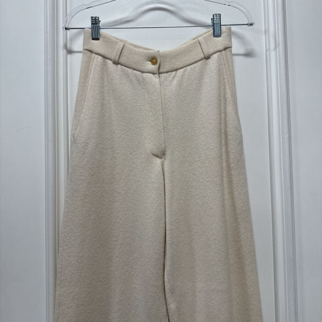 Cream Cashmere Pant