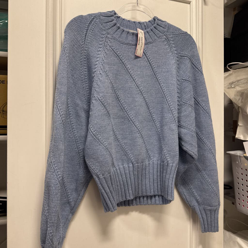 Blue Wool Sweater