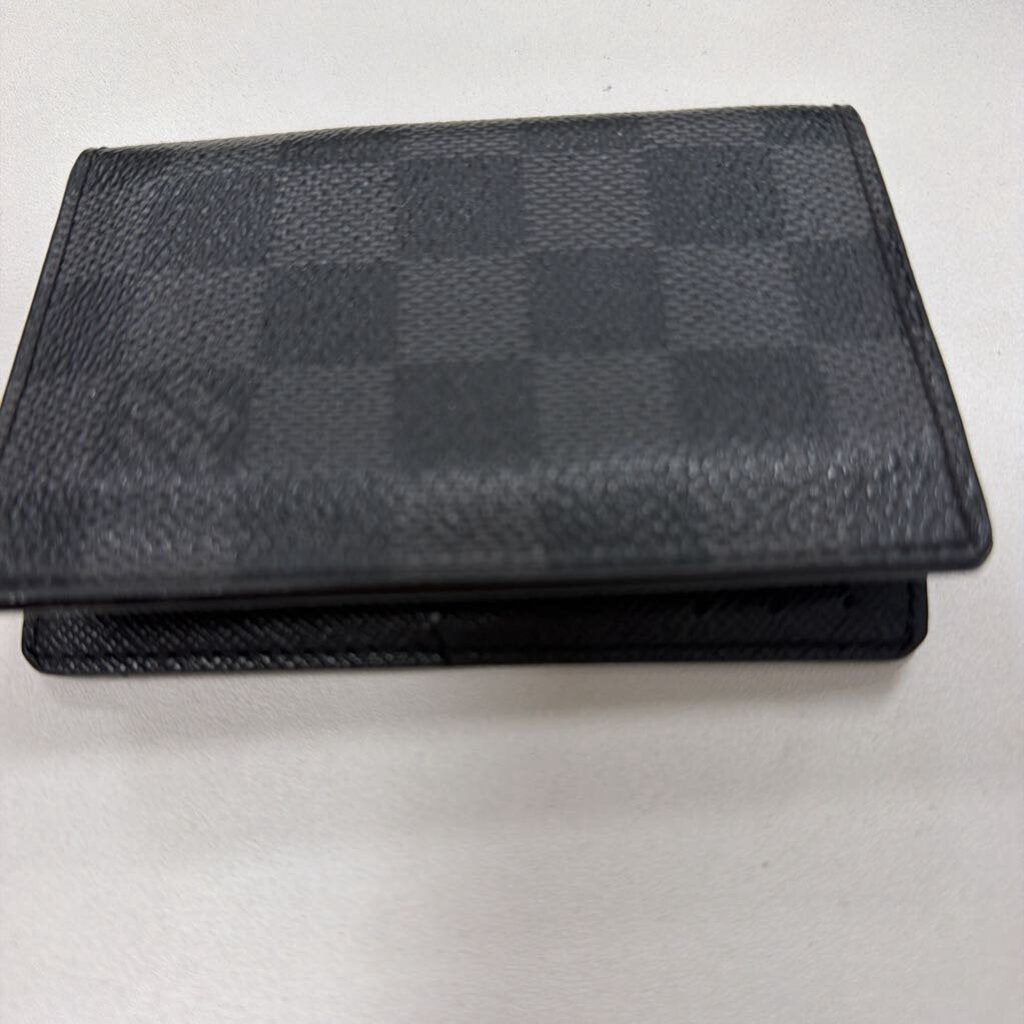 Damier Graphite Leather Card Holder
