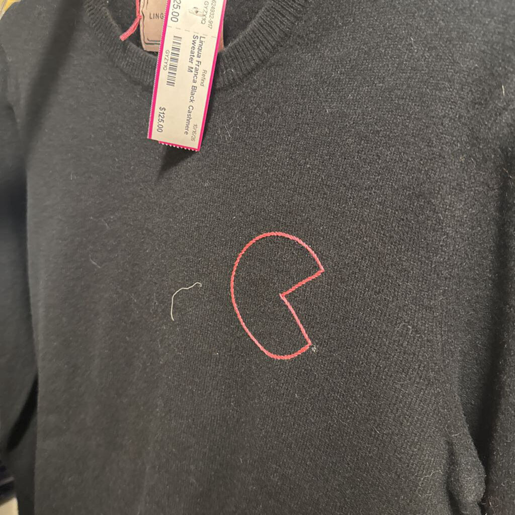 Black Cashmere Sweater