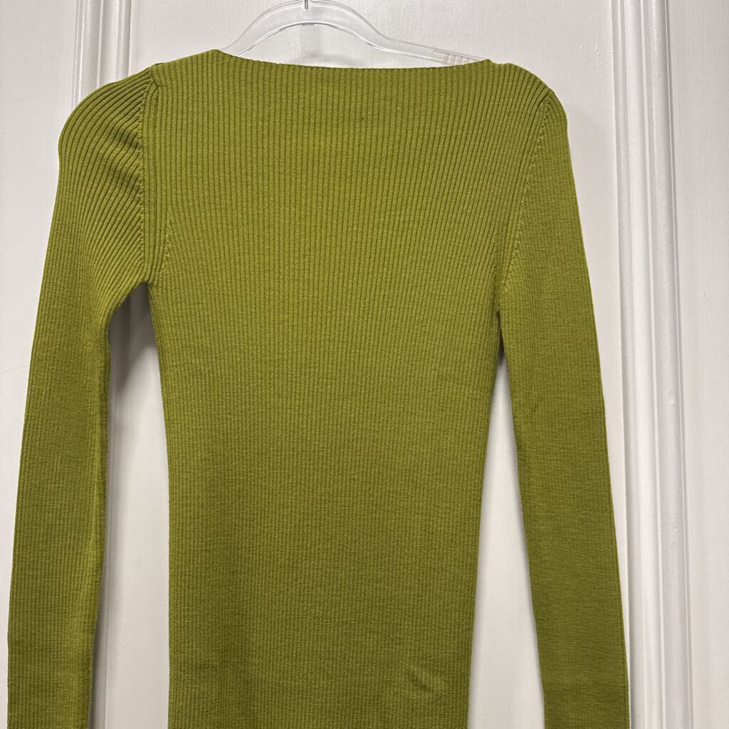 Green Wool Top