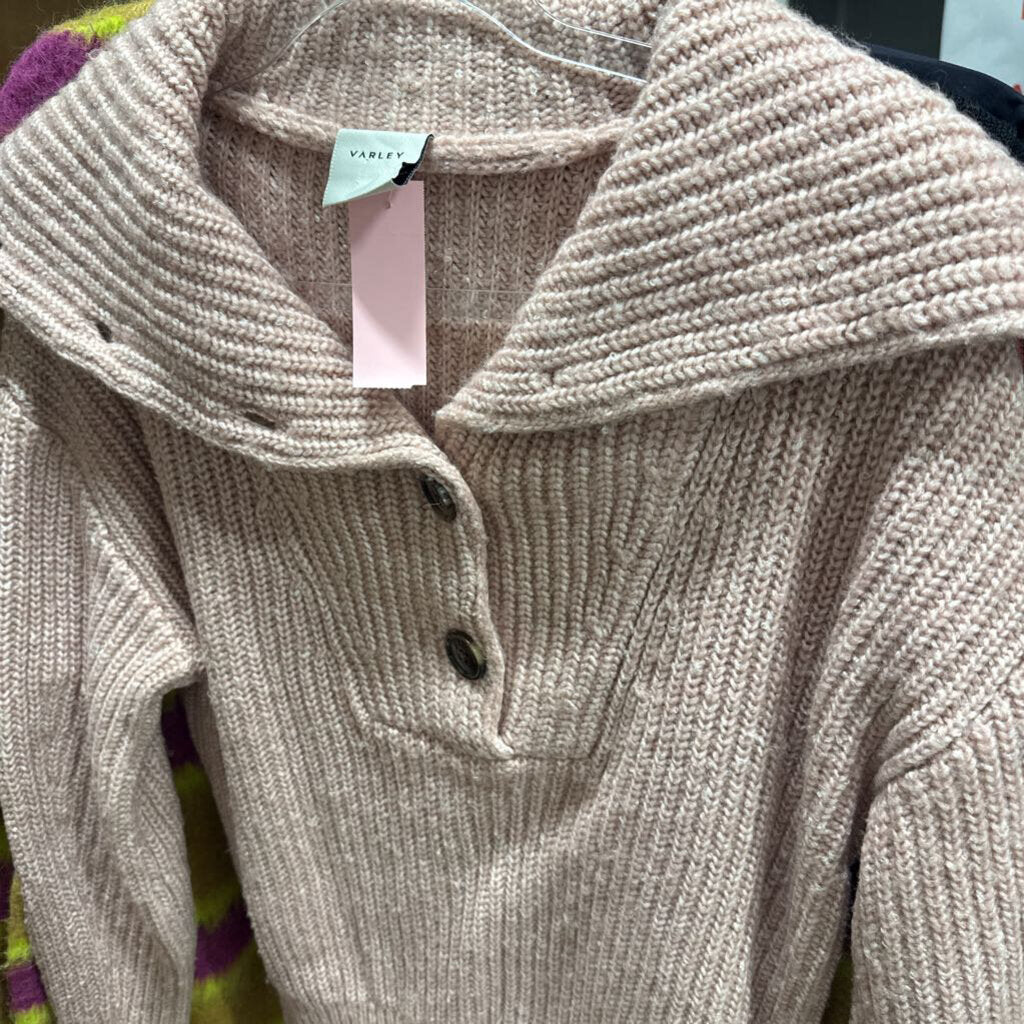 Pink Acrylic Blend Sweater