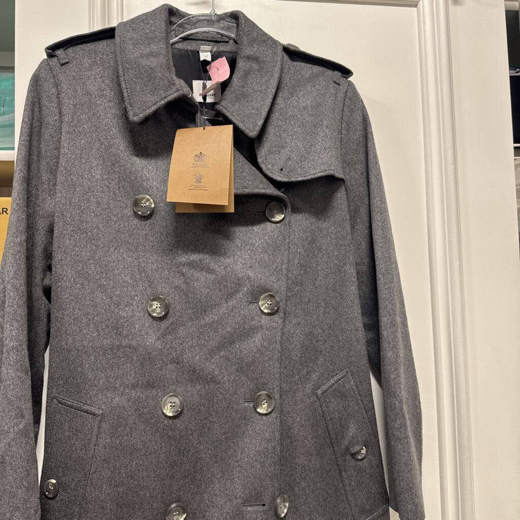 Grey Cashmere Belted Coat (NWT 2990)