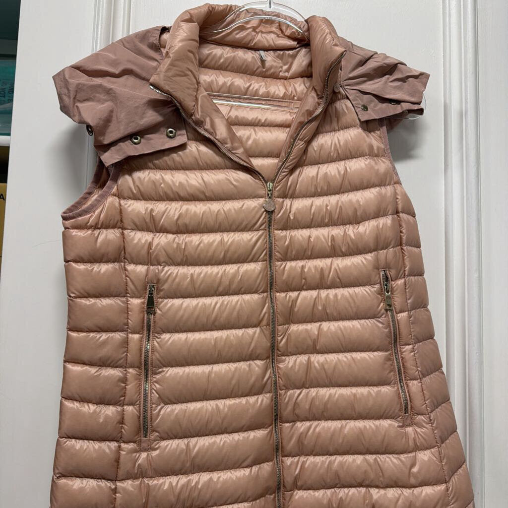 Pink Down Vest